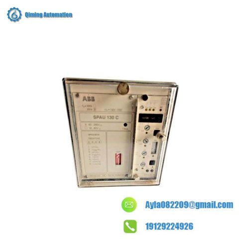 ABB SPAU130C-AA Voltage Relay - Precision Engineering for Reliable Power Management