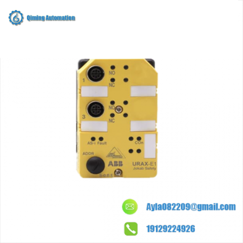 ABB URAX-E1/2TLA020072R0600: Safe Input Slave, Industrial Control Modules