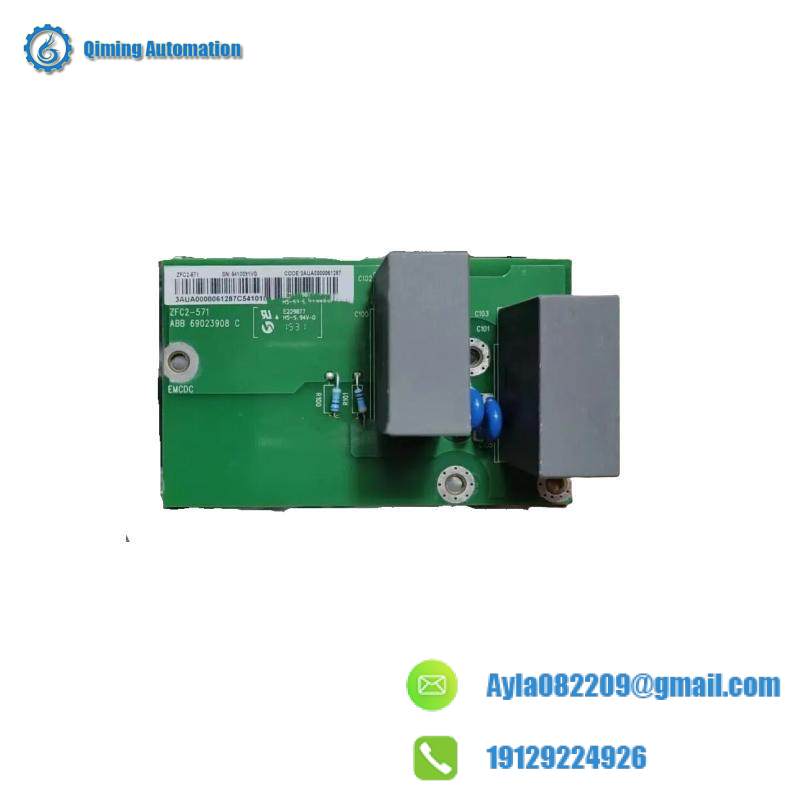 ABB ZFC2-571 Inverter Filter Plate, Advanced Industrial Solutions