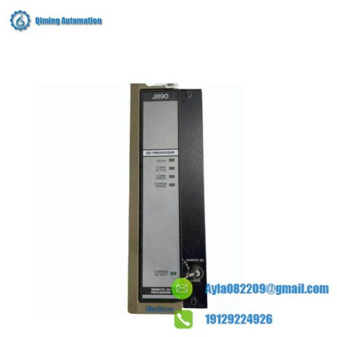 Schneider AS-J890-101: Remote I/O Processor Module for Industrial Automation