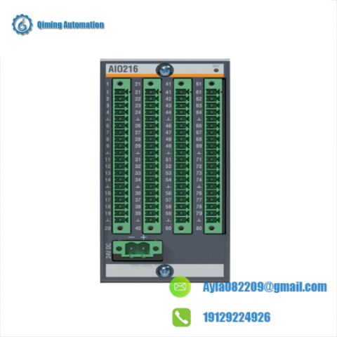 Bachmann AIO216 - Universal Analog Input/Output Module