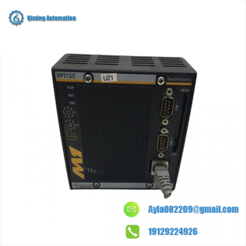 Bachmann MP213/E CPU Module - Advanced Control Solution for Industrial Automation