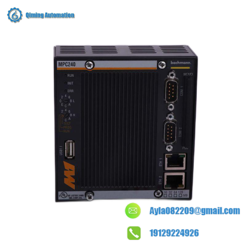 BACHMANN MPC240 Processor Modules - High Performance PLC Core