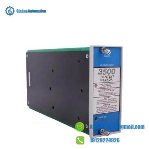 BENTLY 3500/15 Industrial Vibration Monitoring System Module