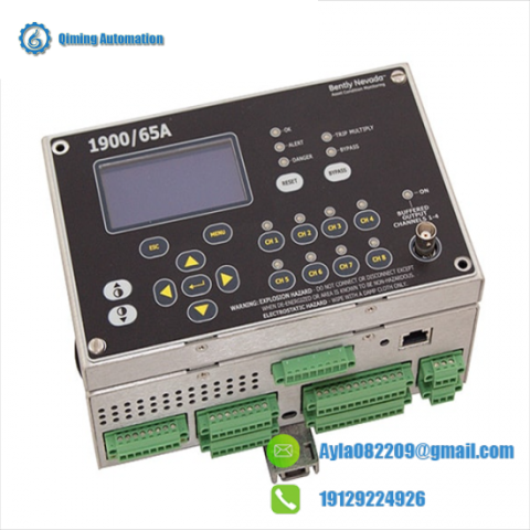 Bently Nevada 1900/65A 167699-02 General Purpose Equipment Monitor