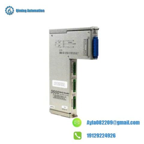 Bently Nevada 3500/04 138257-01 I/O Module: Industrial Control Excellence