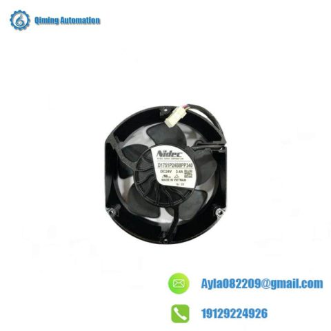 ABB D1751P24B8PP340 4-wire Cooling Fan, Precision Engineering for Industrial Cooling Solutions