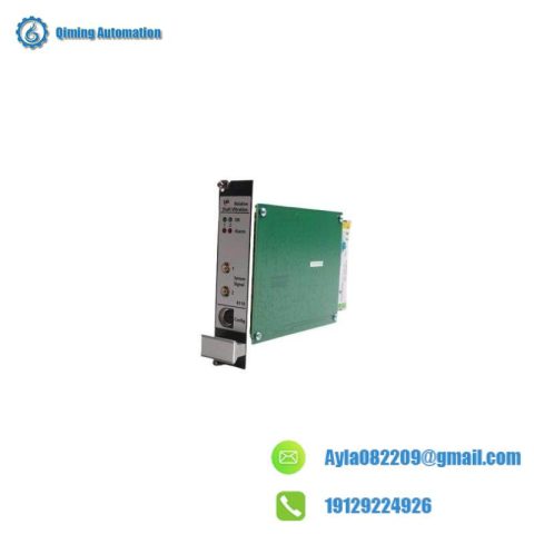 EMERSON A6110 Vibration Module, Advanced Industrial Control Solution