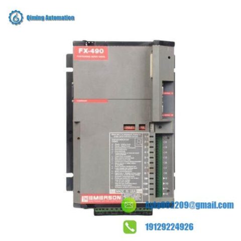 Emerson DeltaV FX490 Servo Driver - High-Precision Control, Robust Performance
