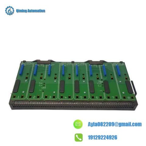 Emerson DeltaV KJ4001X1BE1 8 Wide I/O Carrier, Industrial Control Module