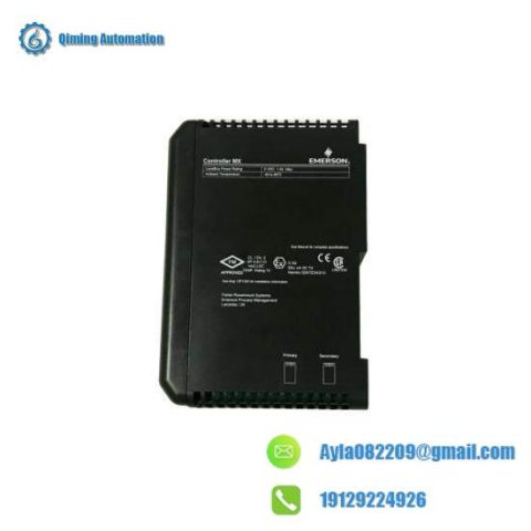 Emerson DeltaV VE3007 KJ2003X1-BA2 - Precision Control Module for Industrial Automation
