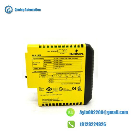 emerson_kj2201x1-ba1_12p3162x202_sls1508_brand_new-1.png EMERSON KJ2201X1-BA1 12P3162X202 SLS1508: Brand New Industrial Control PLC Module