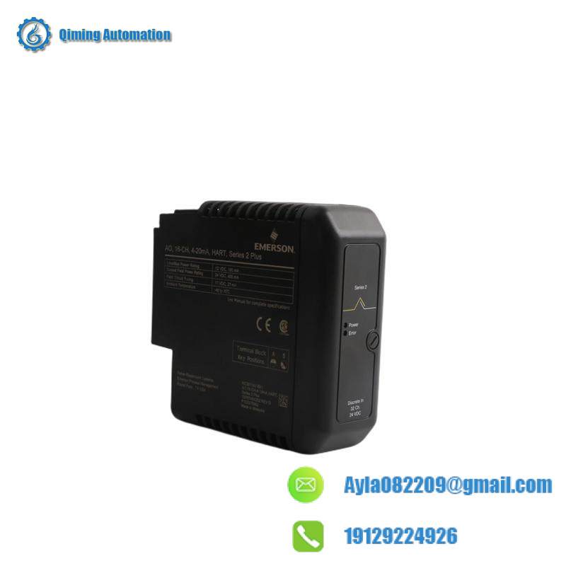 emerson_kj3204x1-ba1_12p3275x032_series_2_card.jpg EMERSON KJ3204X1-BA1 12P3275X032 Series 2 Card - Industrial PLC Module