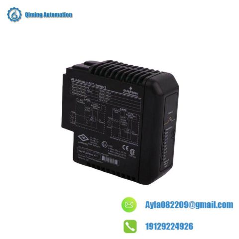 Emerson KJ3223X1-BA1, 12P2871X012 Analog Module, Industrial Control Solutions