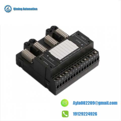 EMERSON KJ4001X1-CB1: Industrial PLC's Reliable Fused I/O Terminal Block