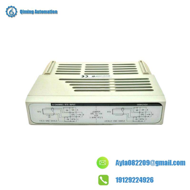 emerson_ovation_5x00121g01_8-channel_rtd_input_pmod.jpg Emerson Ovation 5X00121G01 - 8-Channel RTD Input PMOD, Industrial Control Solutions