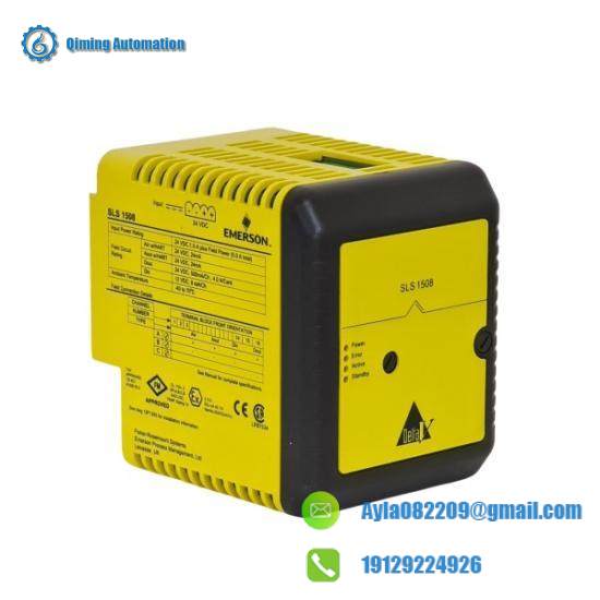 emerson_sls1508_kj2201x1-ba1_12p3162x122_deltav_sis_smart_logic_solver.jpg EMERSON SLS1508 KJ2201X1-BA1 12P3162X122: Smart DeltaV Safety System Logic Solver