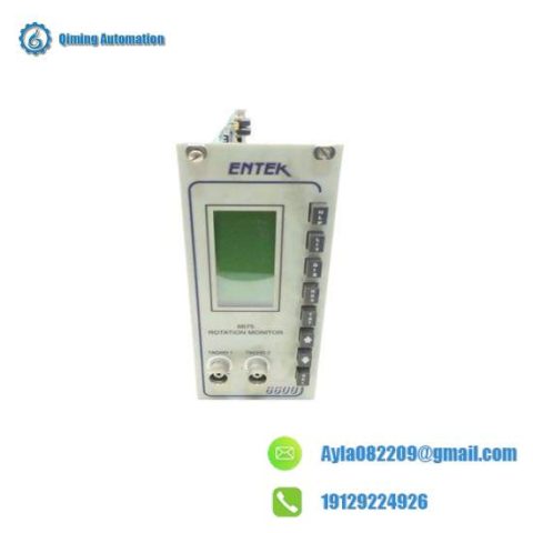 ENTEK C6675 6600 Rotation Monitor Display: Industrial Grade Precision Measurement