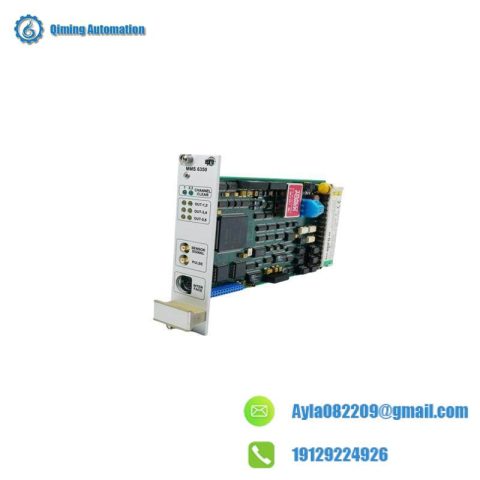 EPRO MMS6350 Speed Measurement Card: Precise Control for Industrial Applications