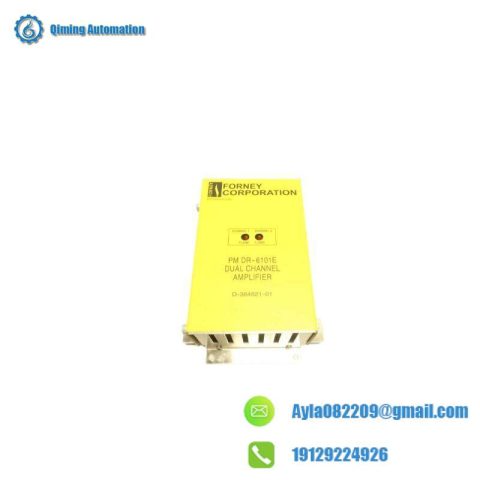 FORNEY RM DR6101E Dual Range Flame Amplifier, Industrial Control Solutions