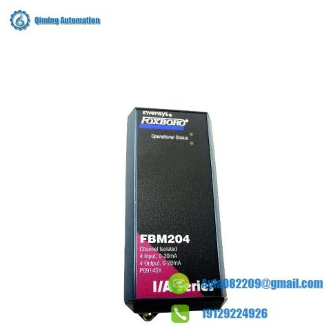 Foxboro FBM204 Interface Module - Industrial Control Module for Advanced Automation
