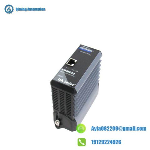 Foxboro FBM232 P0926GW Ethernet Communication Module, Industrial Control Innovation