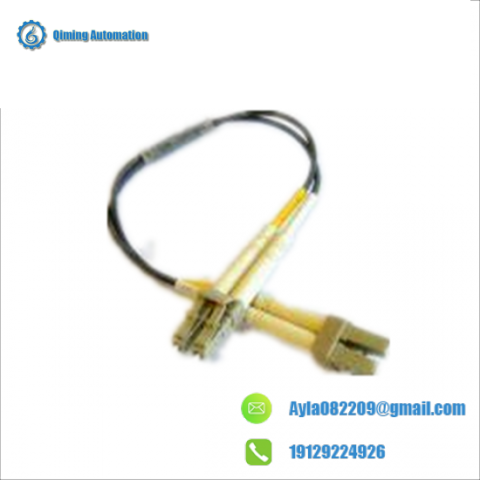 FOXBORO P0973BU: Fiber Optic Jumper Cable for Industrial Control Systems