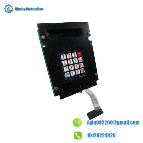 GE Programmable Logic Controller 531X135PRGAAM3: Modular PLC with Keypad