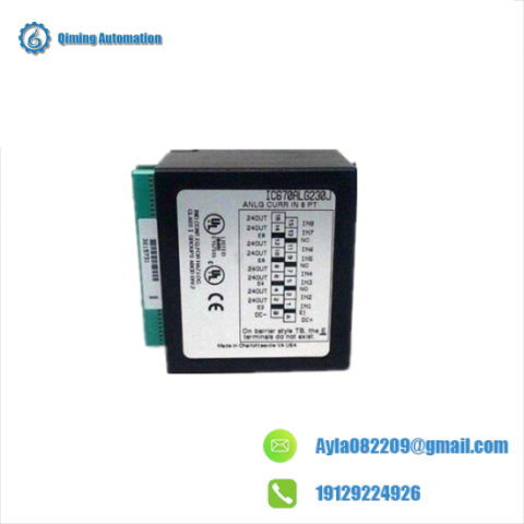 GE FANUC 1C697ALG230 Analog Input Module: Precision and Efficiency in Industrial Control