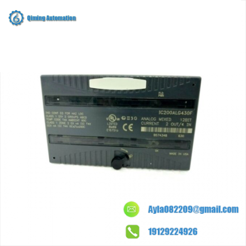 GE FANUC IC200ALG230F Analog Input Module - High Precision Control Solution