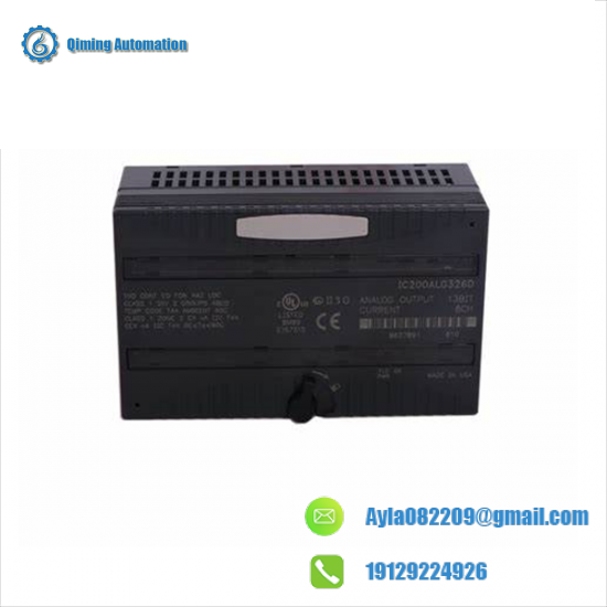 ge_fanuc_ic200alg326h_analog_output_module.png GE FANUC IC200ALG326H: High Precision Analog Output Module