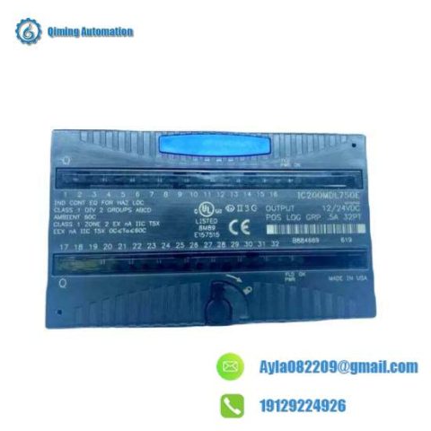 GE FANUC IC200MDL750E Control Module - Advanced Industrial Automation Solution