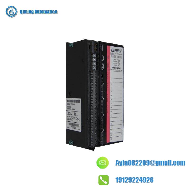 ge_fanuc_ic660bbr101_relay_block.jpg GE FANUC IC660BBR101 - Modular Relay Block, Control & Automation Solutions