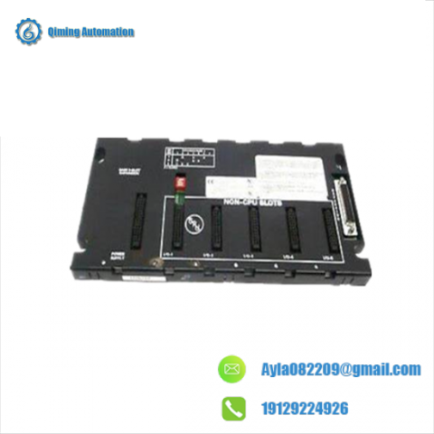 GE FANUC IC693CHS398G - 5-slot Expansion Baseplate for Advanced Industrial Control Systems
