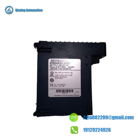 GE Fanuc IC694MDL930C - Modular Control Module for Advanced Process Automation