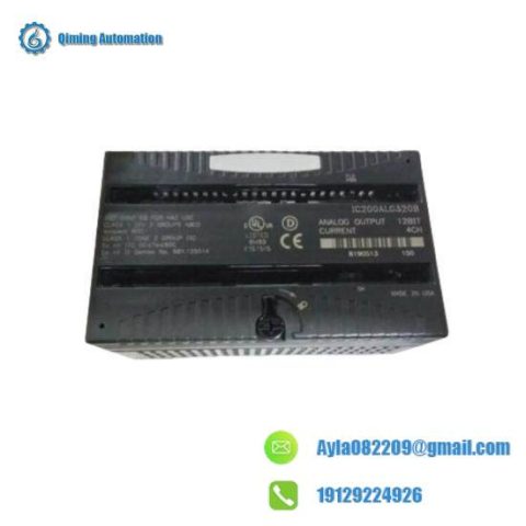 GE IC200ALG262G Analog Current Input Module: Advanced Technology for Industrial Control