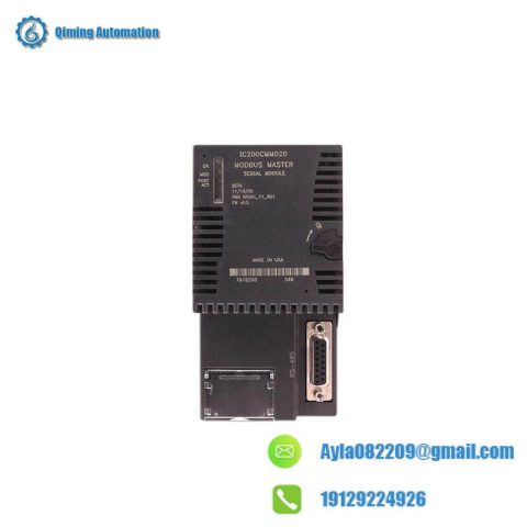 GE IC200CMM020: Modbus Master Module, Enhancing Industrial Automation Efficiency