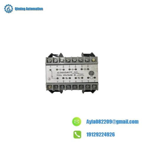 GE IC3603A177: Advanced Relay Module for Industrial Control