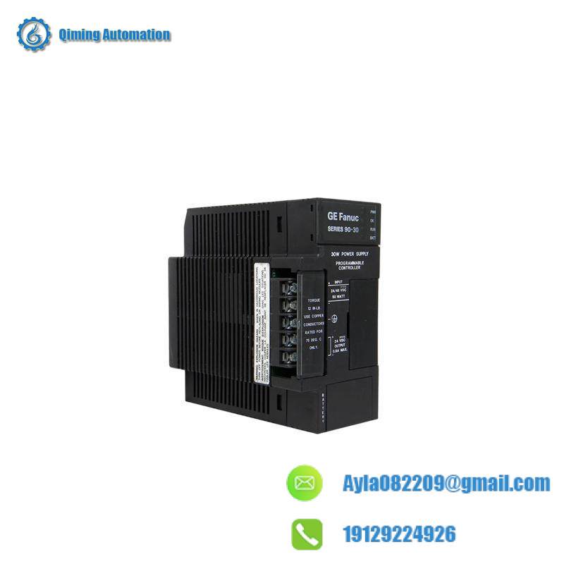 ge_ic693pwr322_power_supply.jpg GE IC693PWR322 - High-Power Density AC/DC Supply Module, for Industrial Automation