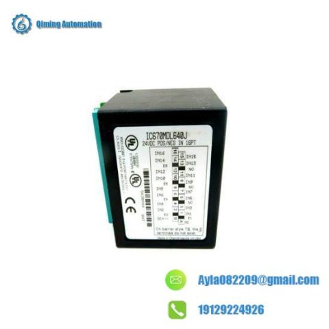 General Electric FANUC IC670MDL640J Modular Input Module