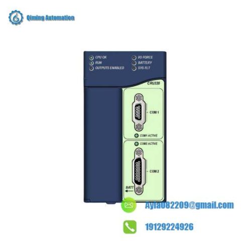 GE IC695CRU320 Modular Controller, Advanced Control System, 200 Characters Max