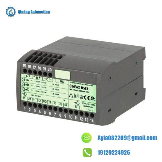 gmc_sineax_m563_analog_out_1.jpg GMC SINEAX M563 Analog Out: Precision & Efficiency in Control Systems