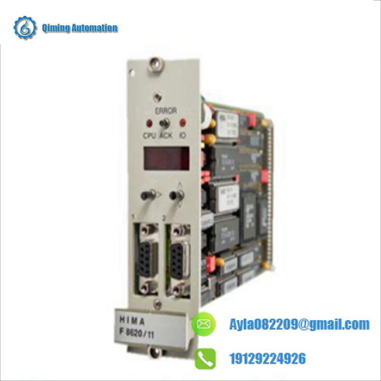 hima_f8641_communication_module.png HIMA F8641 CPU Module, Industrial Control, High Performance