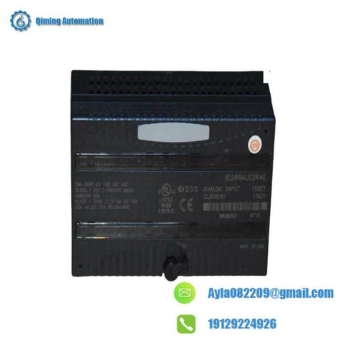 GE IC200ALG264E - High-Precision Current Analog Input Module