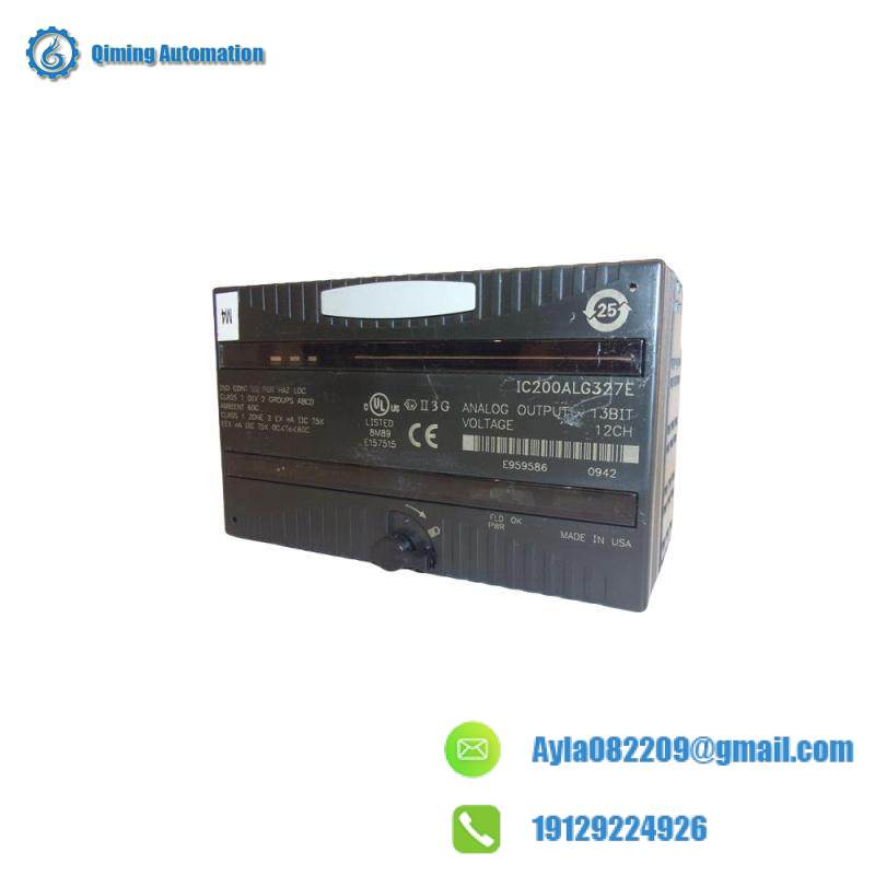 ic200alg327_ge_fanuc_analog_output_module.jpg GE Fanuc IC200ALG327: High Precision Analog Output Module for Industrial Automation