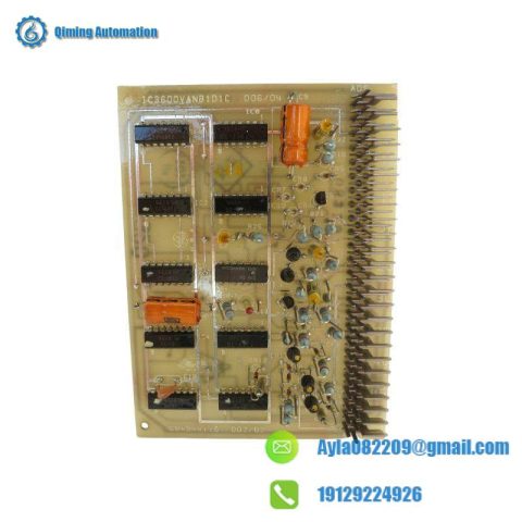 GE IC3600VANB1D1C - Advanced Control PLC Annunciator Board