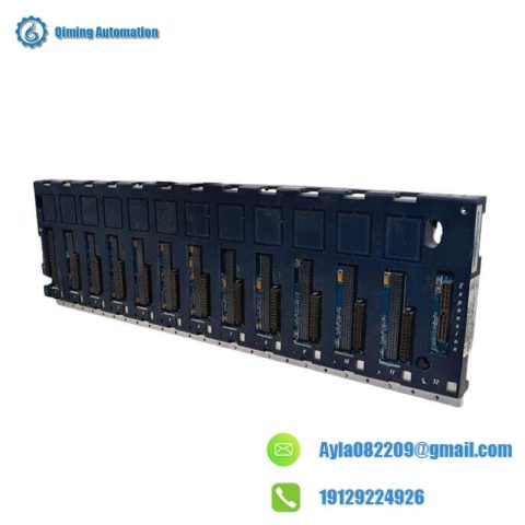 GE Industrial Controls IC695CHS012-CA Twelve Slot Backplane, for Enhanced System Flexibility
