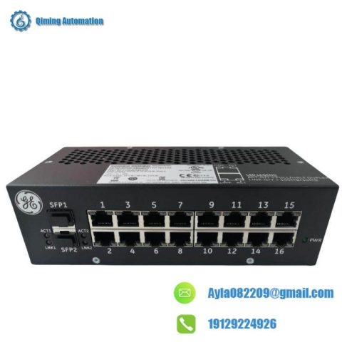 GE IS420ESWBH1A - High-Performance Industrial Ethernet Switch for Safety Control Systems