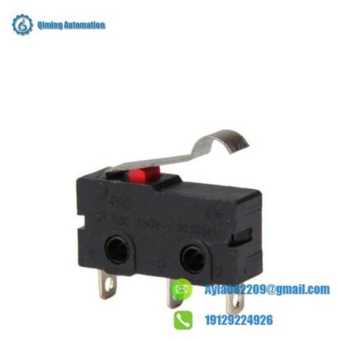 JIAOU KW12-F 3 Pin Bent Lever Micro Switch - Industrial Control Solutions