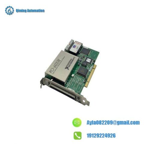 National Instruments PCI-6033E Data Acquisition Card